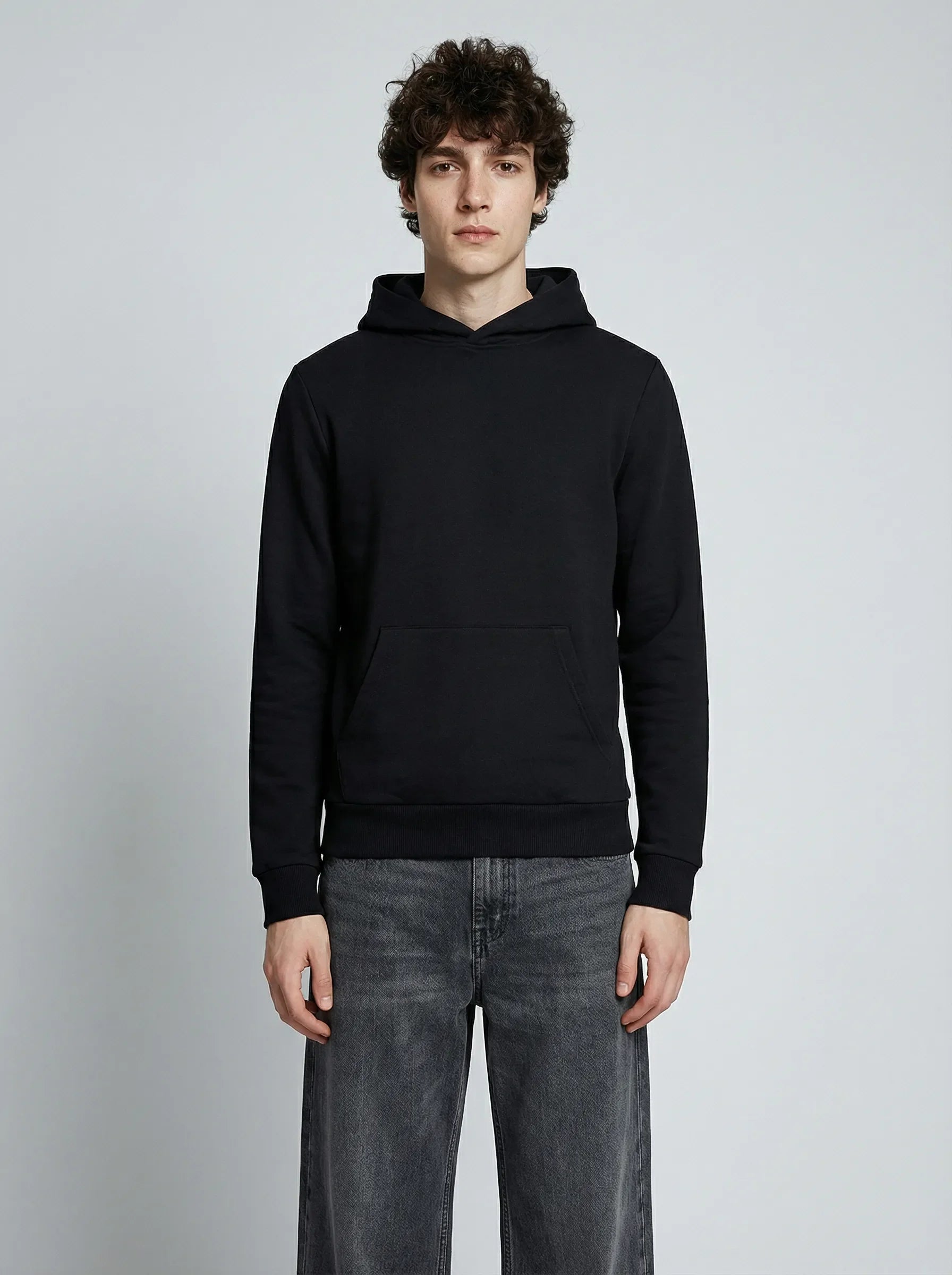 Made in France black hoodie