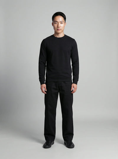Made in France black sweatshirt