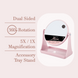 Dual Side Mirror With Organizer Tray Pursonic