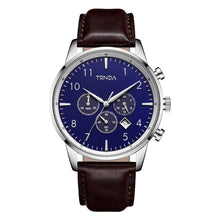 Trnda Men's Stainless Steel Watch, Dark Blue Dial | Trn-Ss43db