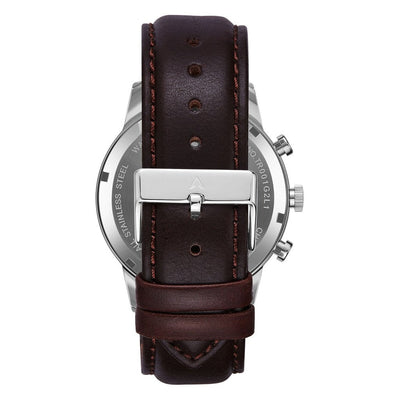 Trnda Men's Stainless Steel Watch, Dark Blue Dial | Trn-Ss43db