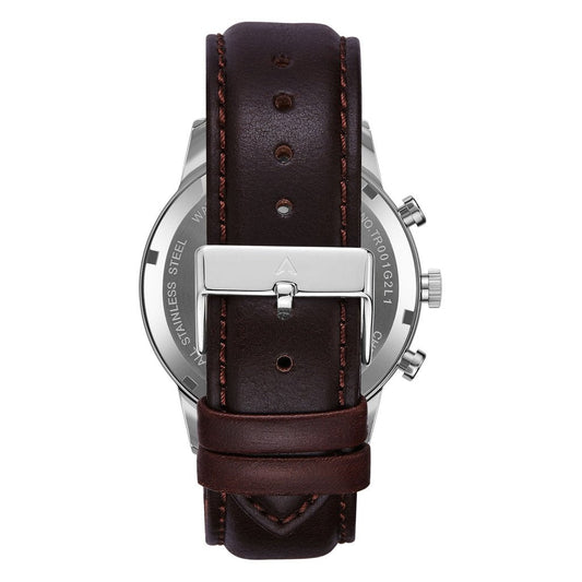 Trnda Men's Stainless Steel Watch, Dark Blue Dial | Trn-Ss43db