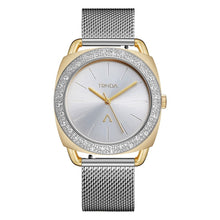 Trnda Women's Stainless Steel Gold Watch, Silver Dial | Trnda-W35.8