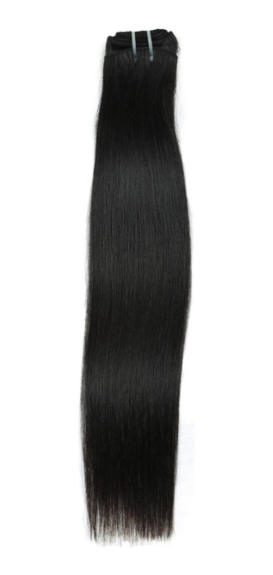 Tissage lisse grain fin vrais cheveux humains raw - D'origine Amazonienne