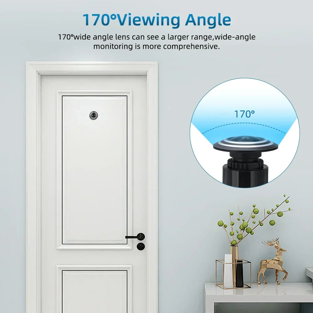 Smart Video Peephole Camera Wifi Door Viewer