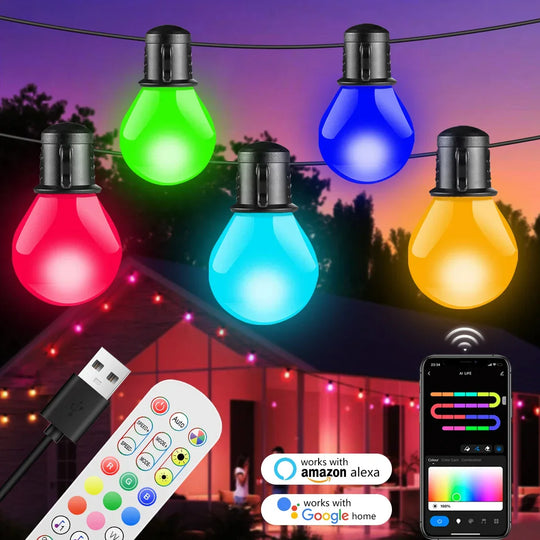 Smart WIFI LED String Lights OBA