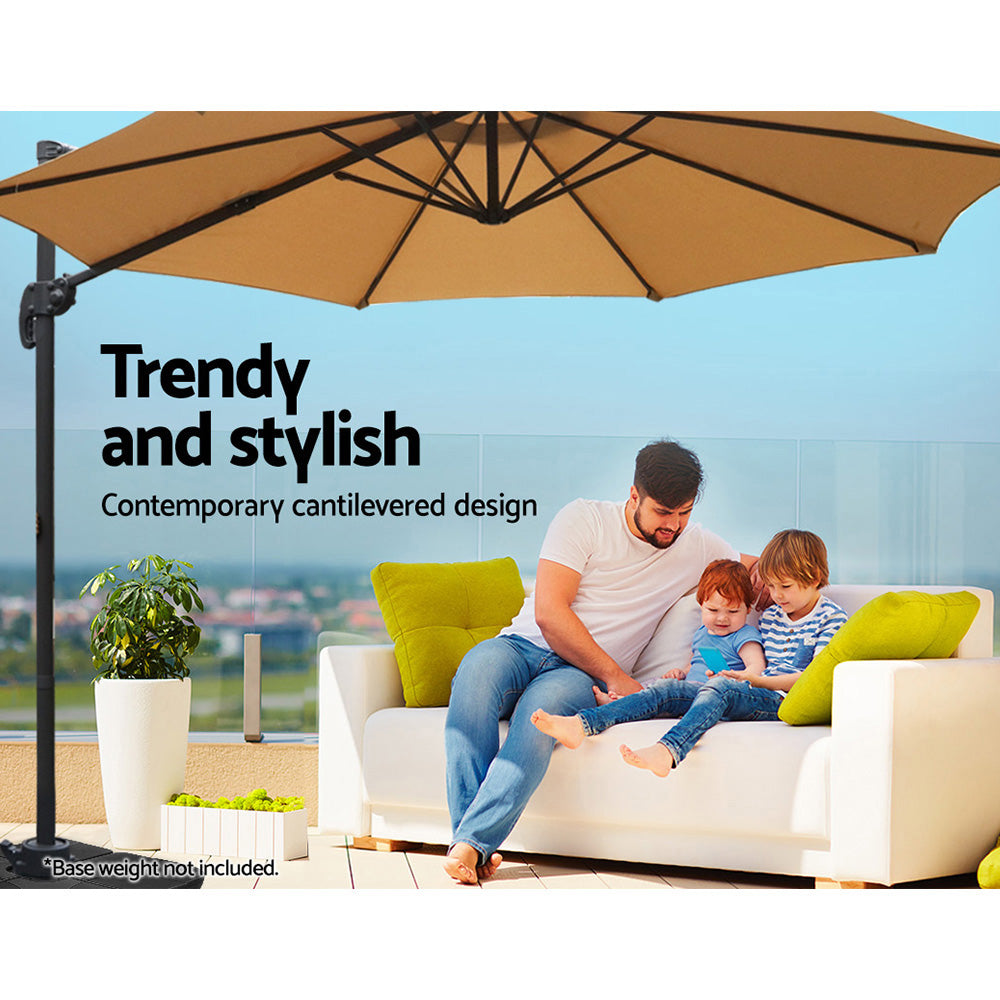 NNEDSZ Outdoor Umbrella - Beige