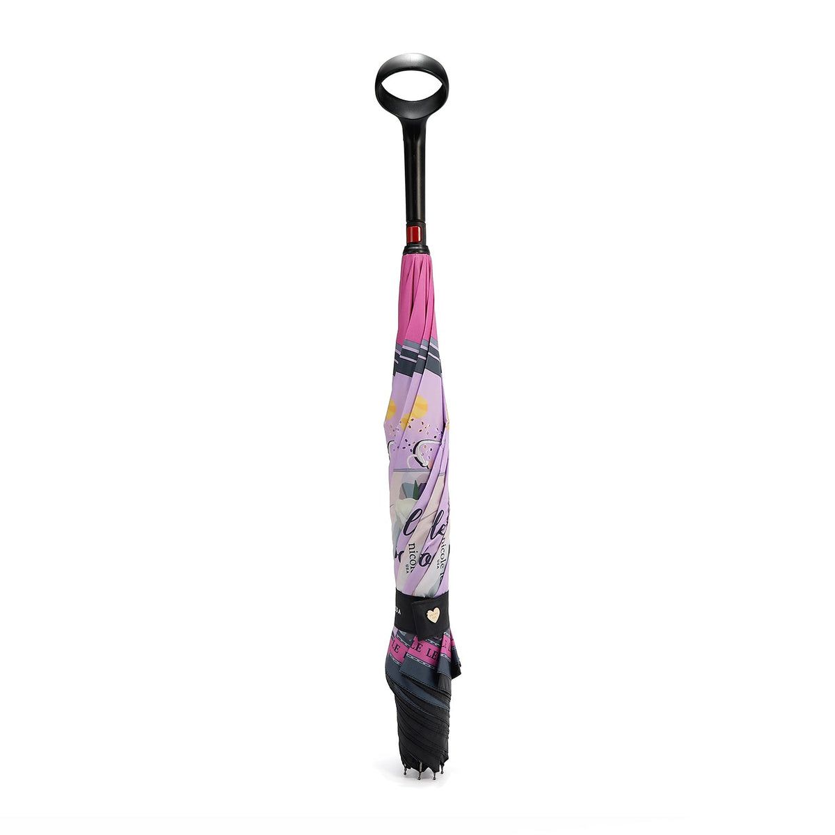 PARAGUAS INVERTIDO PARA PORTAVASOS BLAKELY (VIOLET BLOSSOM)