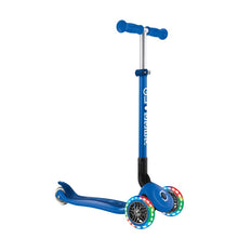 NNEDSZ Globber PRIMO Foldable Lights Scooter - Navy Blue/Dark Navy Blue
