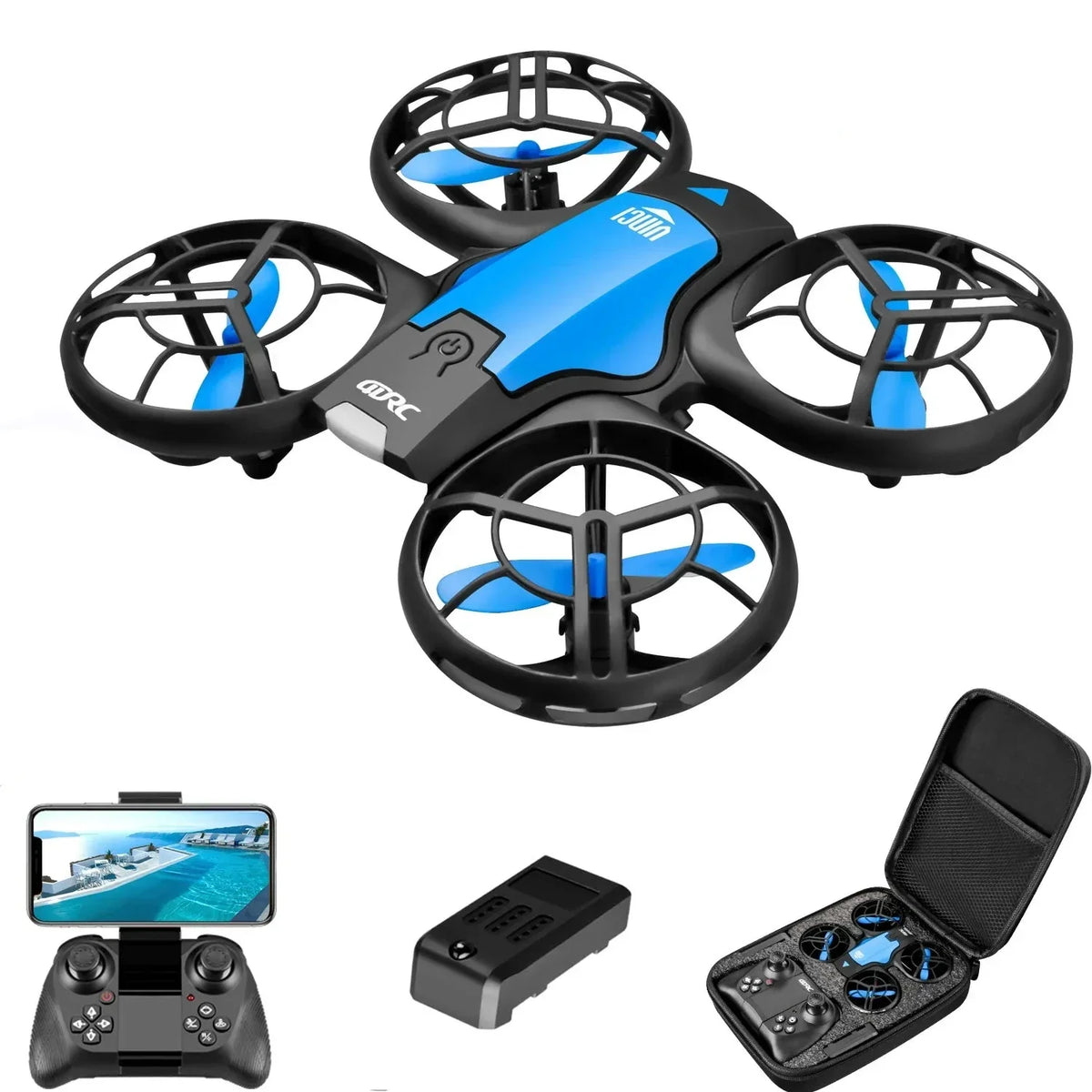 4K HD Mini Drone Camera WiFi Helicopter OBA