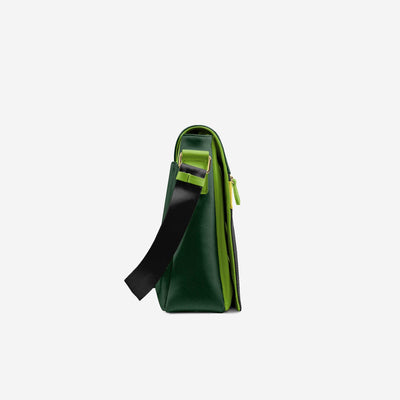 Vegan Executive Messenger Bag 16” | BYMANYC ® New York Crafted in Italy
