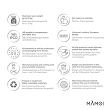 MAMOI® Huśtawka SCANDI dla dzieci