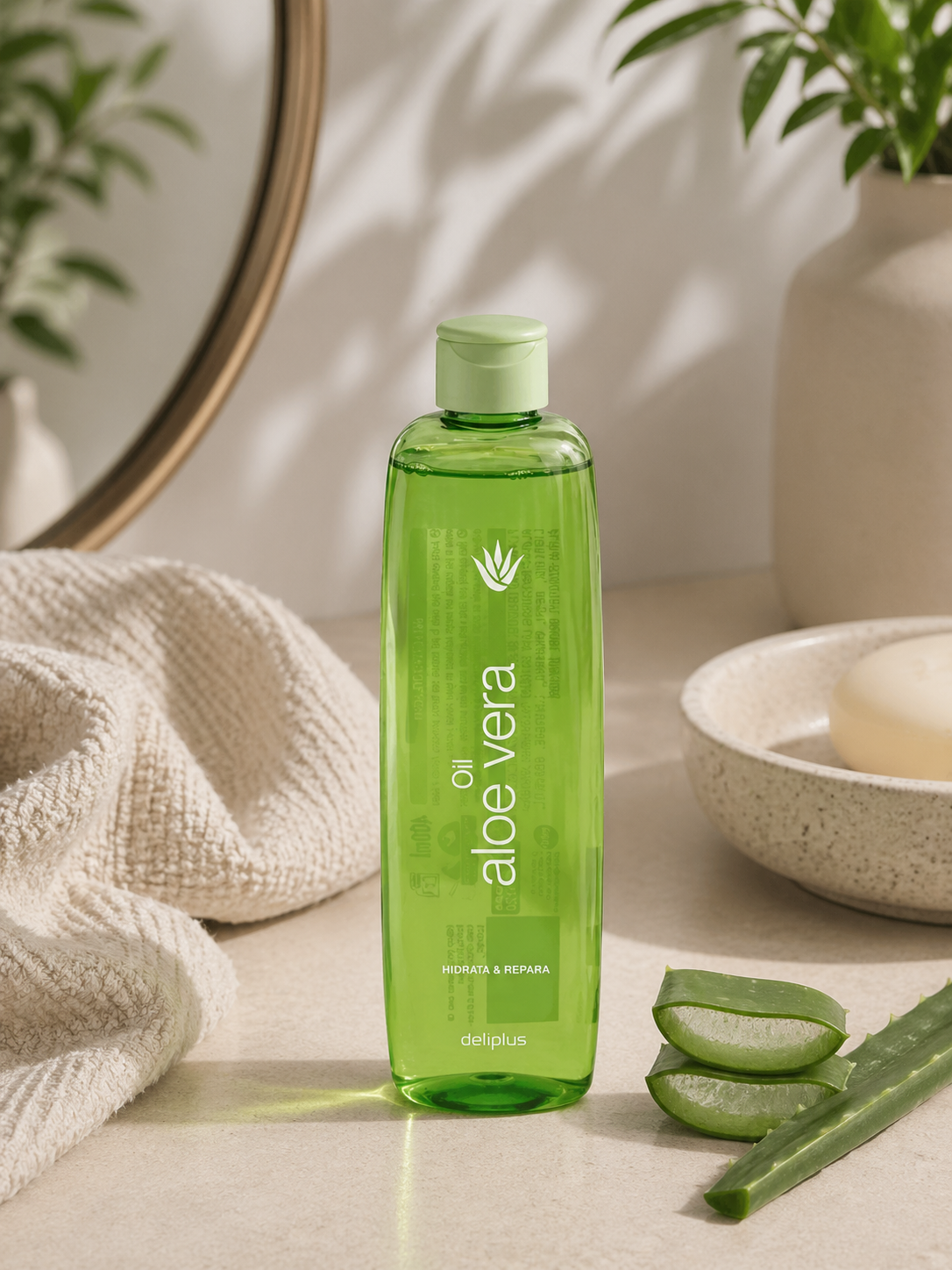Deliplus – Huile Corporelle à l’Aloe Vera