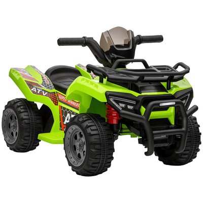 Quad buggy voiture électrique enfant quad électrique 18-36 mois 6 V 2 Km/h max. vert