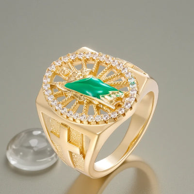 AGNETA Ring Plaquée Or 14K