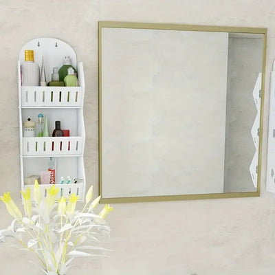 Vinyl Hanging Bathroom Storage Rack - Shelf Butterfly Large