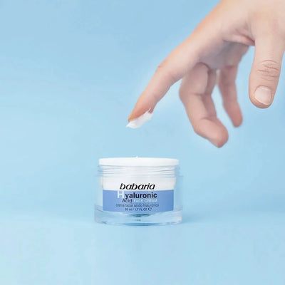Babaria - Crème Visage Ultra-Hydratante à l'Acide Hyaluronique