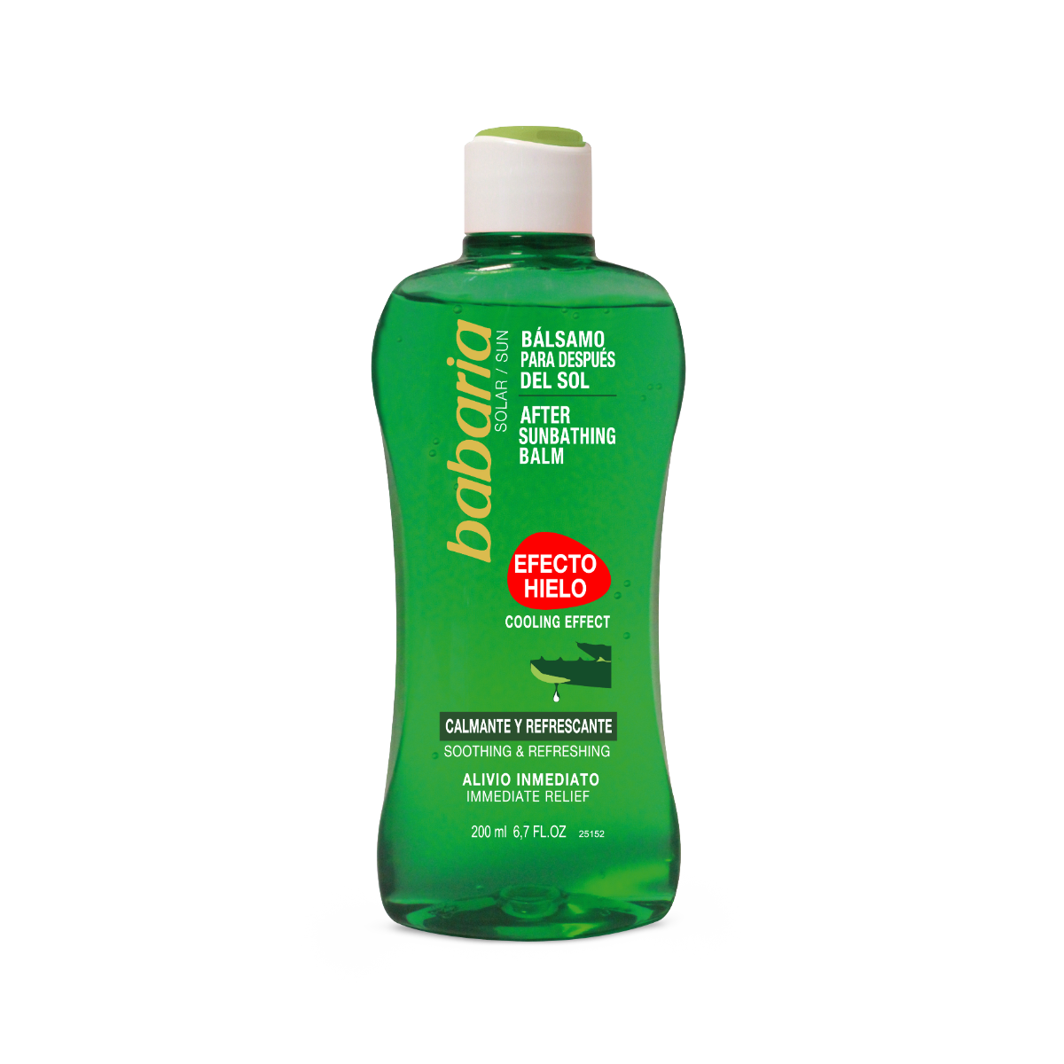 Babaria - After Sun Aloe Vera Effet Fraîcheur – Baume Apaisant & Hydratant