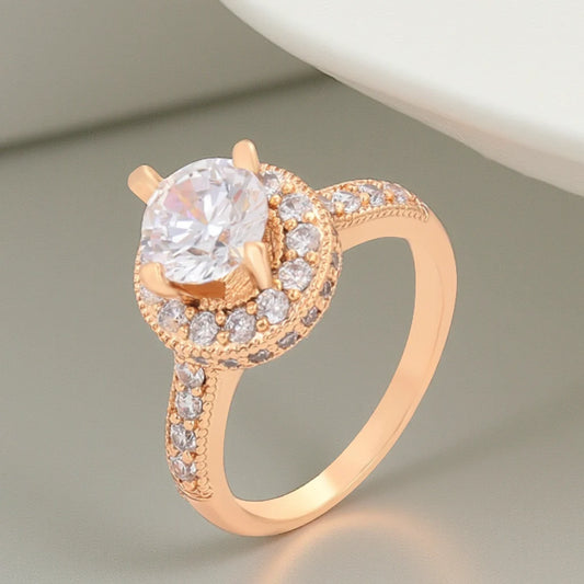 HANNE 18K Rose Gold Plated Ring
