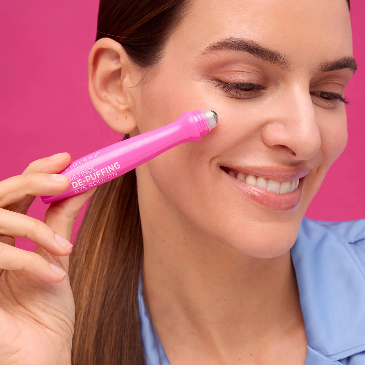 BIOVENE - Sérum Contour des Yeux Roll-On Rétinol De-Puffing