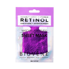 BIOVENE - Sheet Mask Rétinol Anti-Âge Cerise et Vitamine E