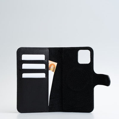 Full-Grain Leather Folio Case Wallet for iPhone 12/13 Series with MagSafe - Classic 4.0