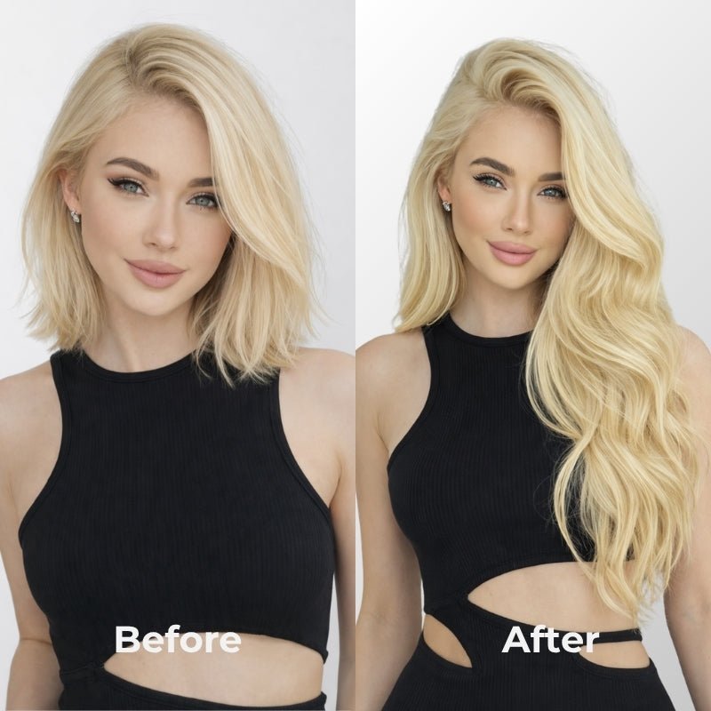 Bleach Blonde (613) Seamless Clip-In (100g-130g-160g)