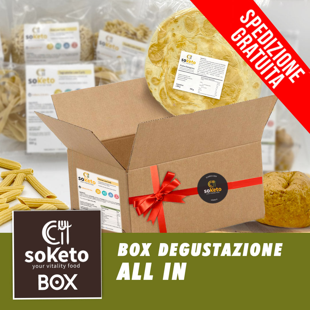 Box All In SoKeto - Be Keto Be Happy - Prodotti chetogenici e low carb
