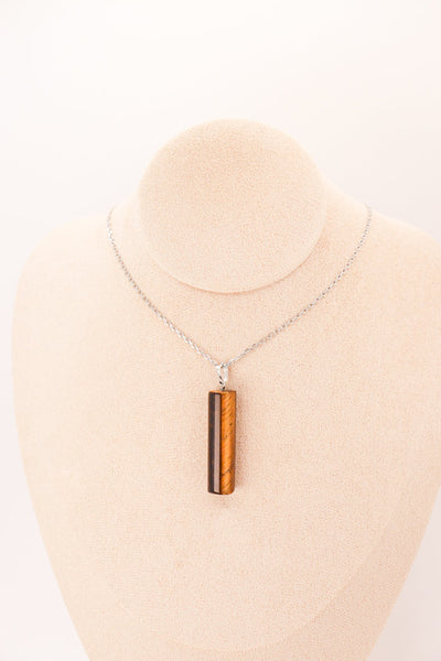 Pendentif | Pilier en Oeil de tigre