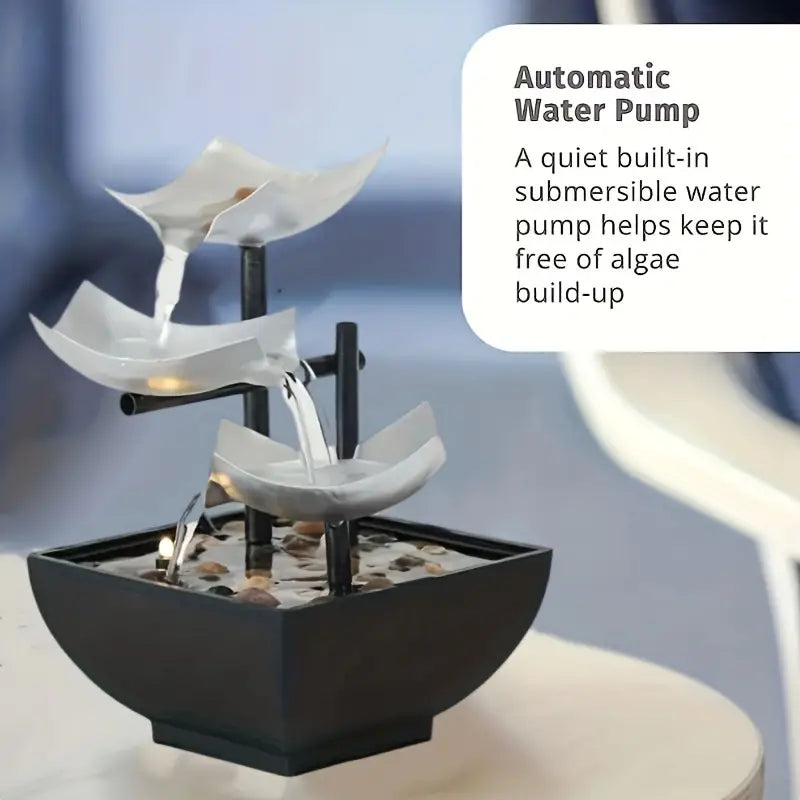 Cast Iron Tabletop Water Fountain with Automatic Pump CAN