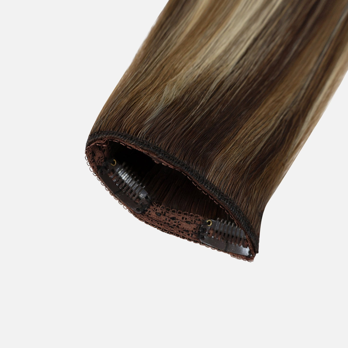 Caramel Blonde Balayage (1A/1A+3Q+9C) Full Clip-In Hair Extensions (180g-220g)