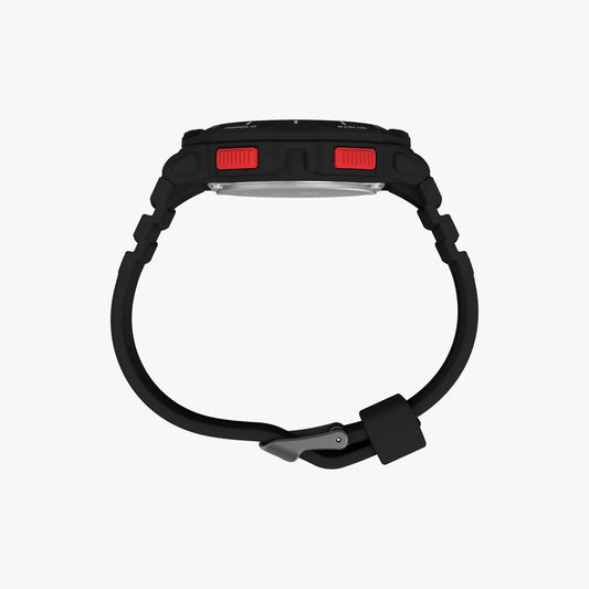 Timex Men's Black Digital Watch, Resin Case | Tw5m59600