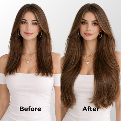 Chocolate Brown (2Q) Classic Clip-In Hair Extensions (150g-170g)