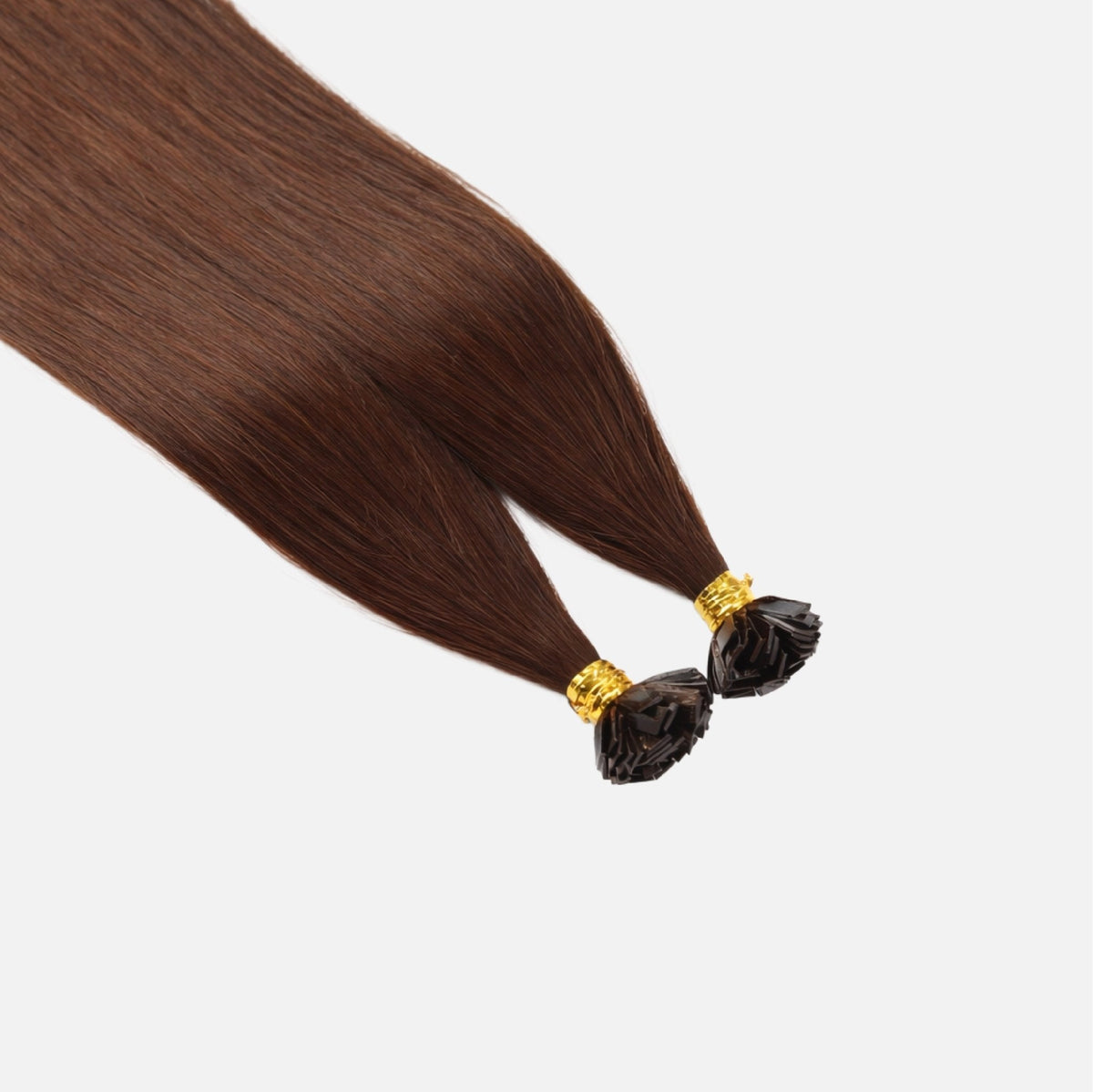 Chocolate Brown (2Q) Flat Tip Hair Extensions (50g - 100g)