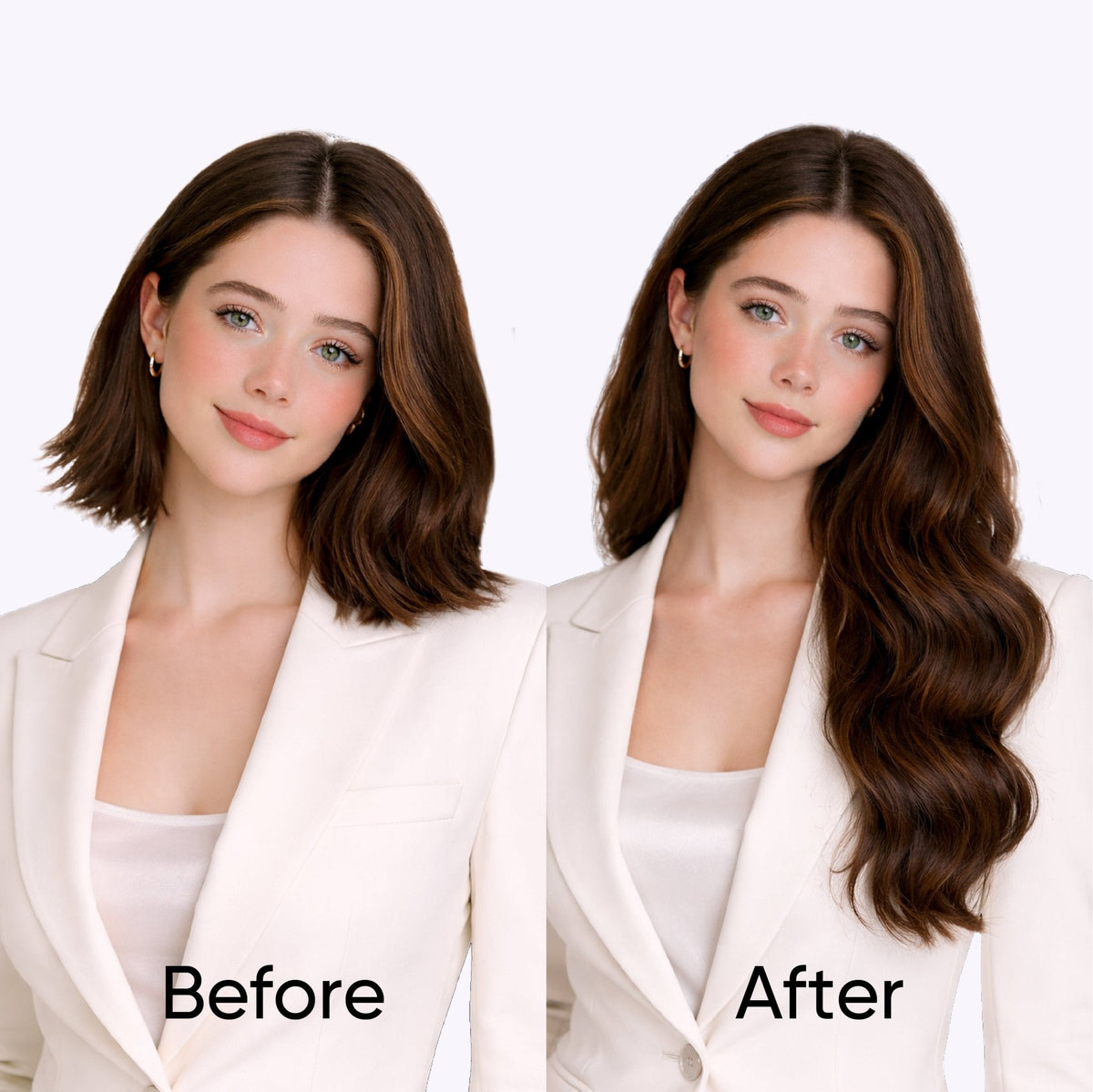 Chocolate Brown (2Q) Flat Tip Hair Extensions (50g - 100g)