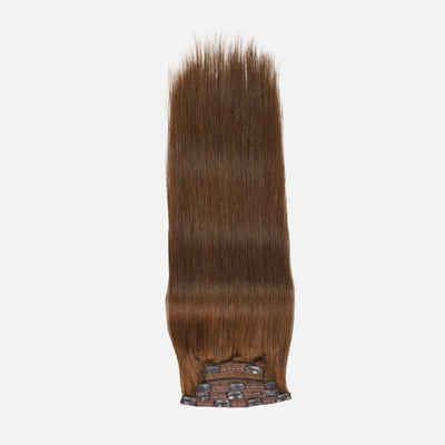 Chocolate Brown (2Q) Classic Clip-In Hair Extensions (150g-170g)