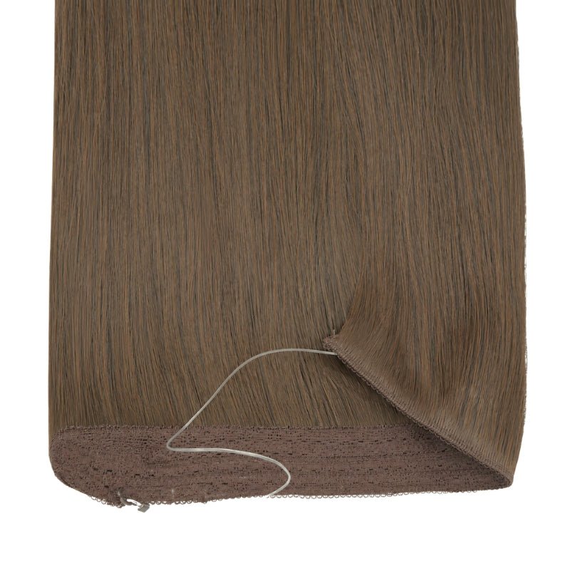 Chocolate Brown (2Q) Halo Hair Extensions (100g-120g)