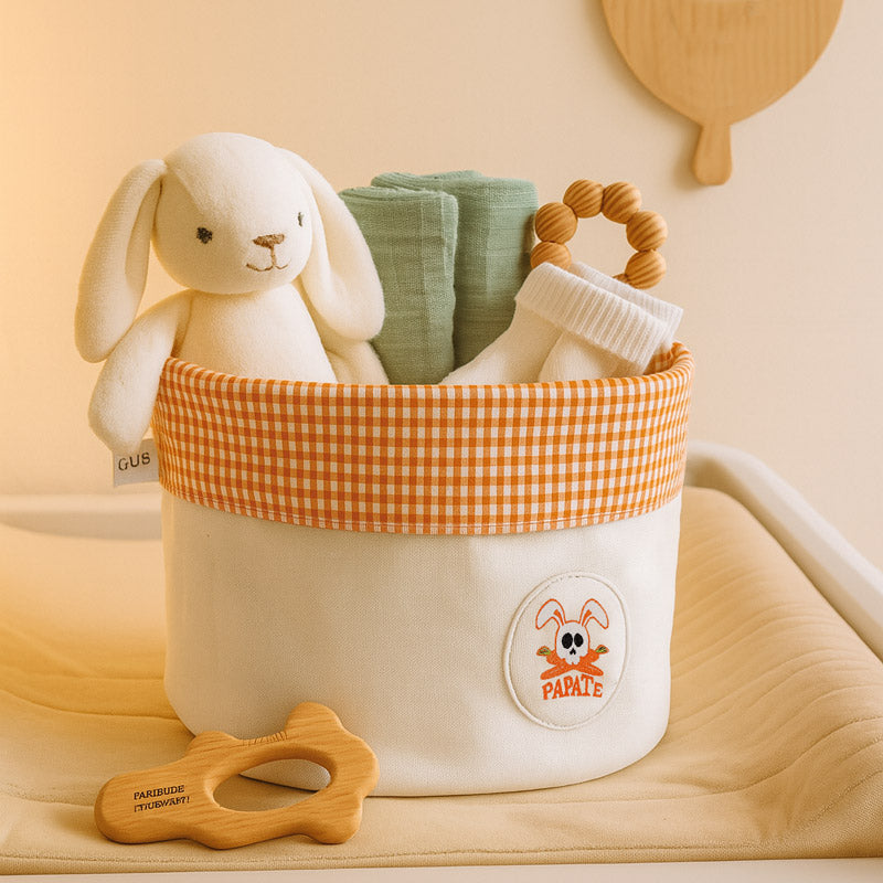 Panier de rangement en Coton Bio