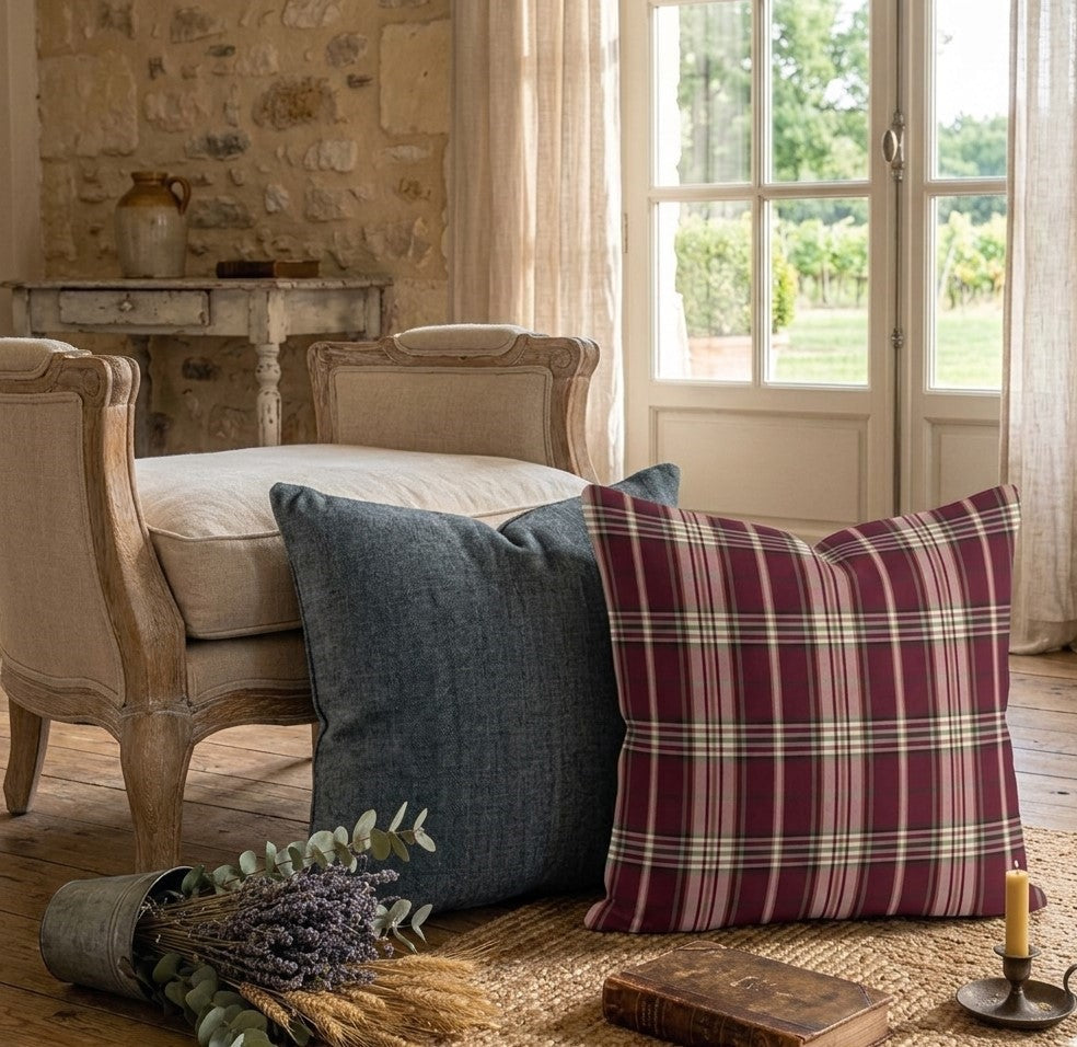 Coussin Delphe minuit