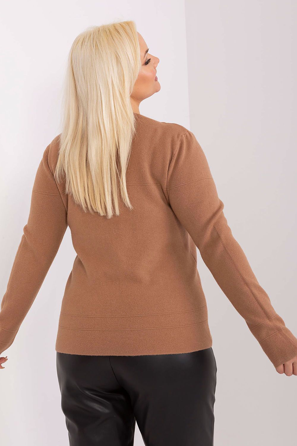 Chandail plus size model 190065 Factory Price