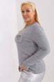  Chandail plus size model 190070 Factory Price 