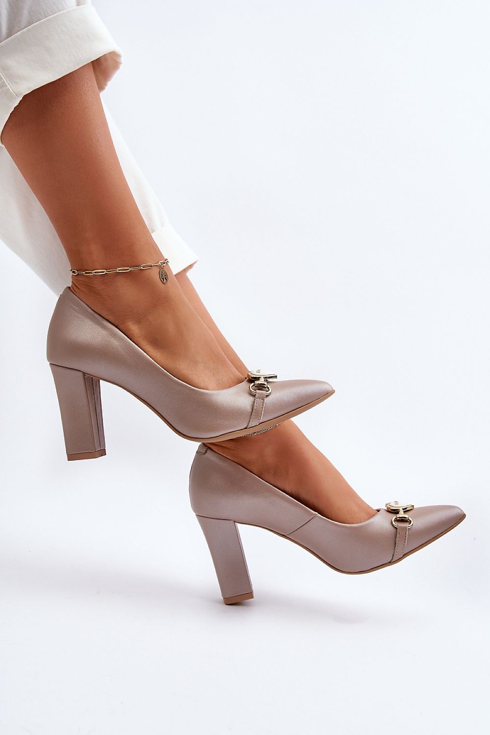  Escarpins talon large model 194664 Step in style 