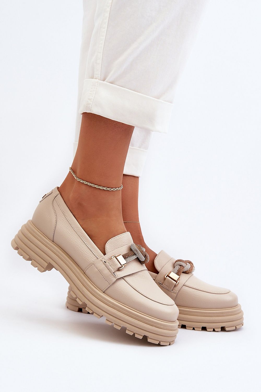 Moccasins model 195257 Step in style