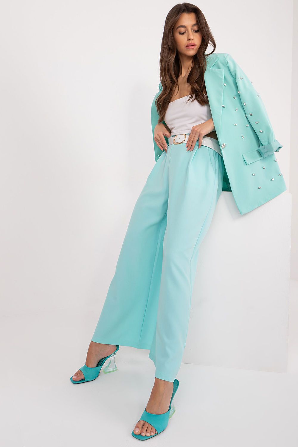 Pantalon femme model 195313 Italy Moda