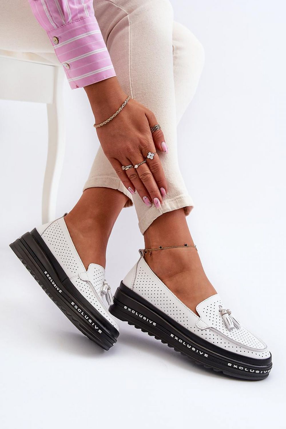 Moccasins model 196414 Step in style
