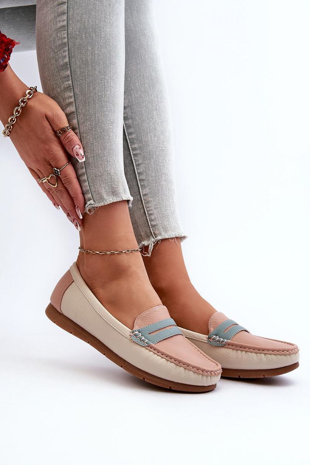 Moccasins model 197142 Step in style
