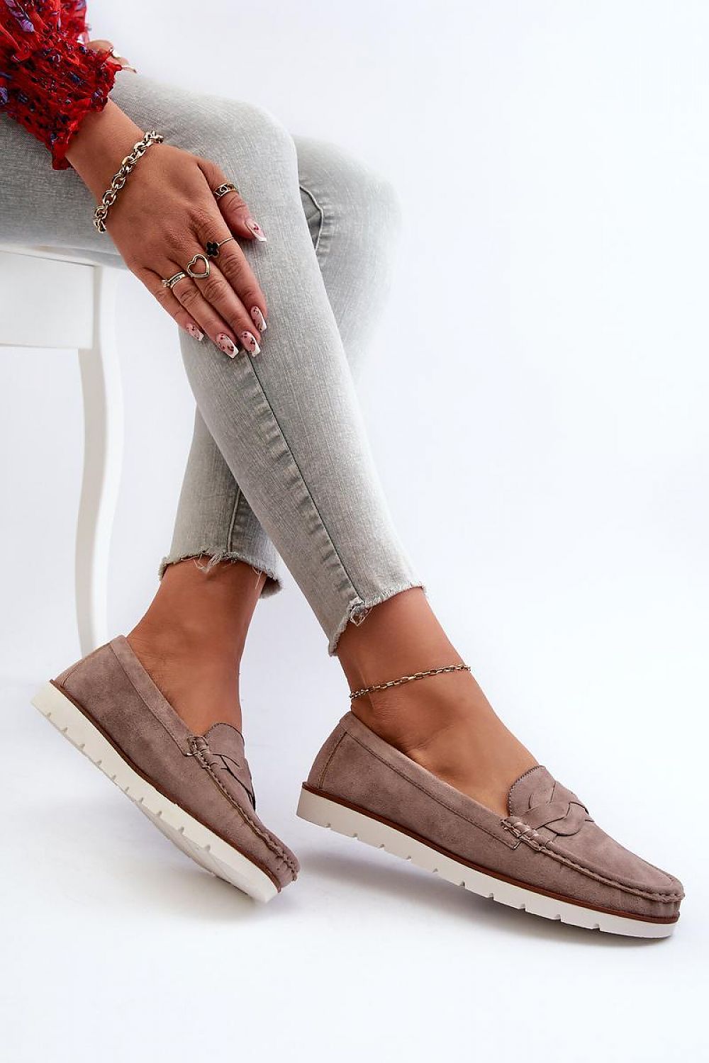 Moccasins model 197144 Step in style