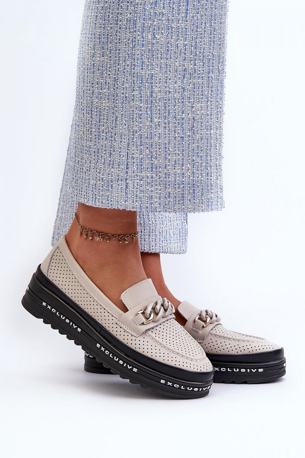 Moccasins model 197156 Step in style