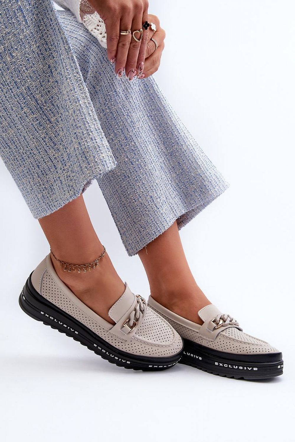 Moccasins model 197156 Step in style