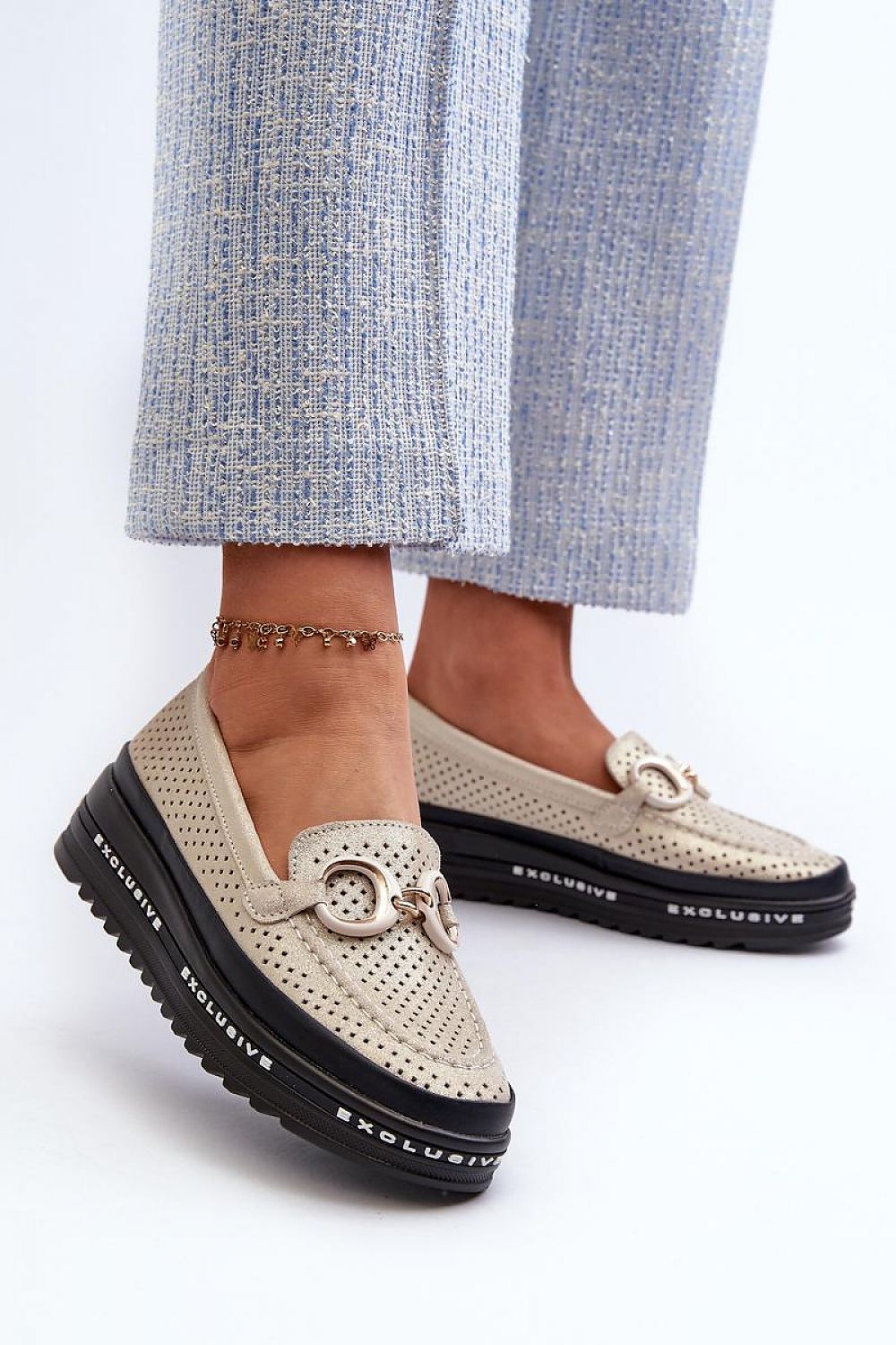 Moccasins model 197158 Step in style